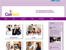 Tablet Screenshot of connectbegeleiding.nl